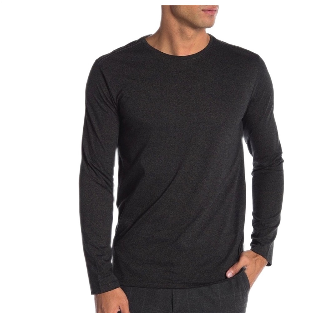 Lindbergh Moulin O-Neck Long Sleeve Tee
